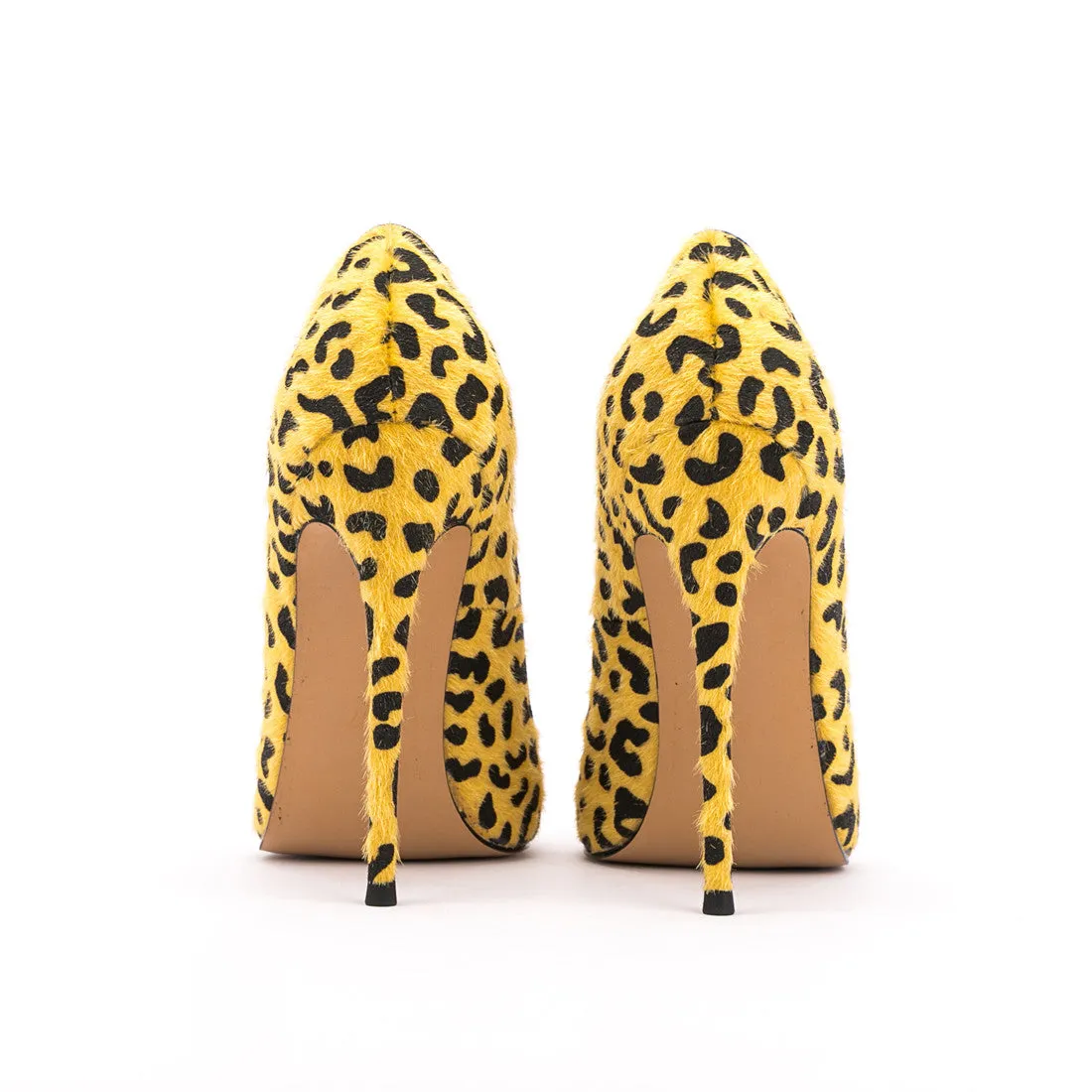 4.7 Inch Leopard Stiletto Pumps for Women Sexy Party High Heels