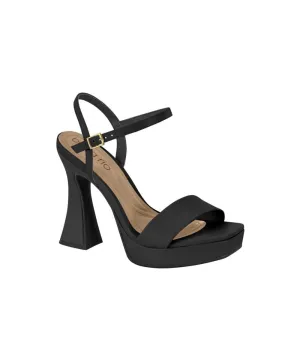 BEIRA RIO HEELED SANDALS WITH PLATFORM