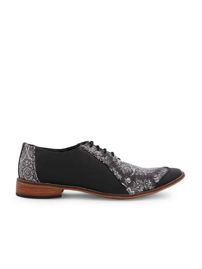 Black Royal Mughal Art Print Brogues