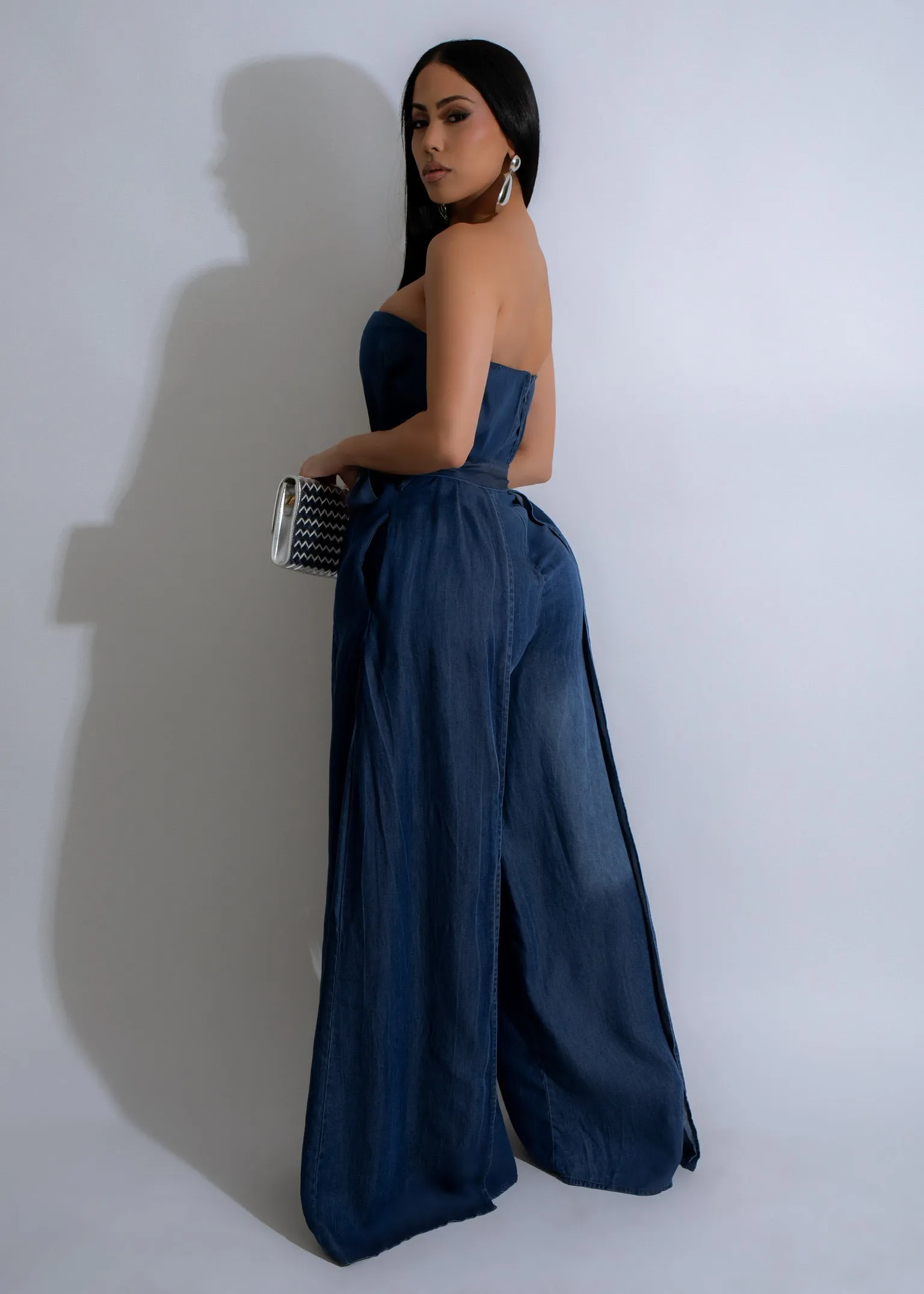 Cerulean Rift Jumpsuit Denim