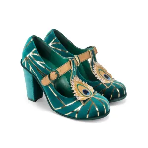 Chocolaticas® PEACOCK Mary Jane Pump High Heels