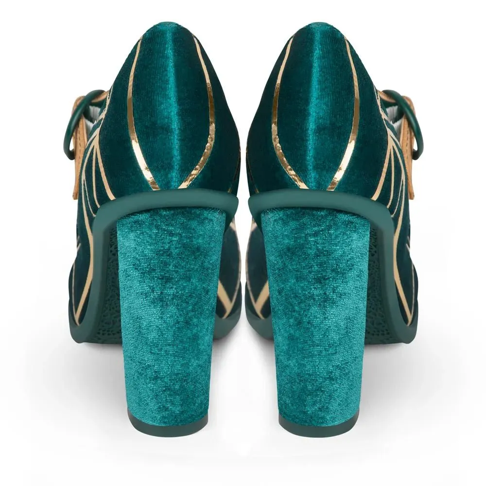 Chocolaticas® PEACOCK Mary Jane Pump High Heels