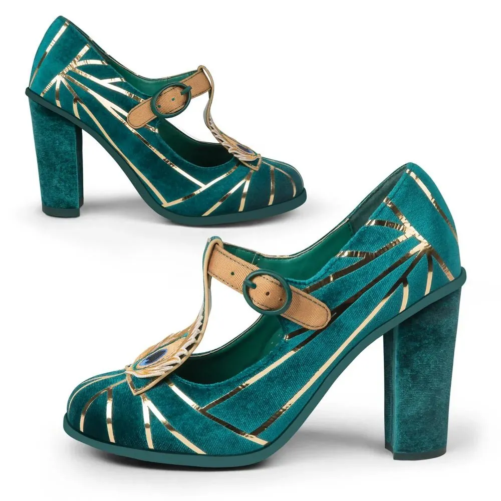 Chocolaticas® PEACOCK Mary Jane Pump High Heels