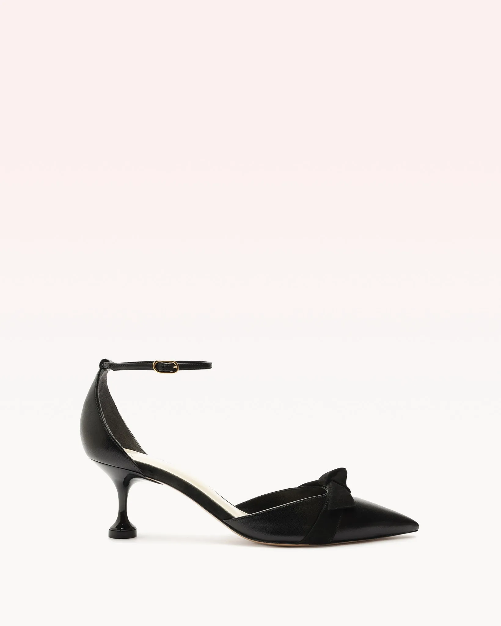 Clarita Flare Pump 60 Black