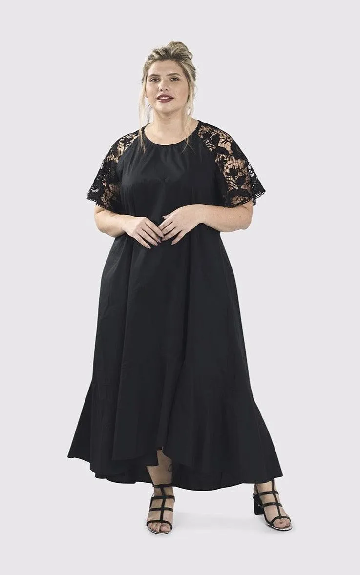 Exquisite Swing Dress, Black