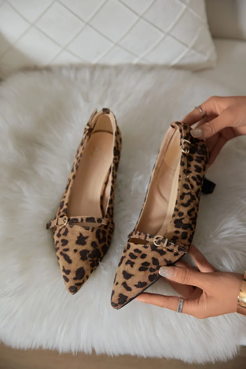 Grace Animal Kitten Heels