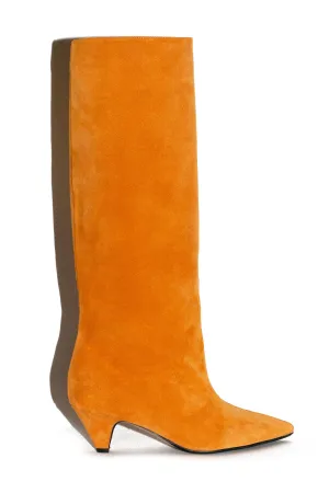 Mango Suede Sandy Boot