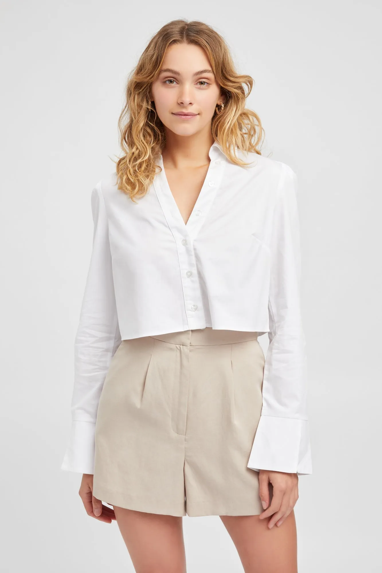 Monaco Cropped Shirt