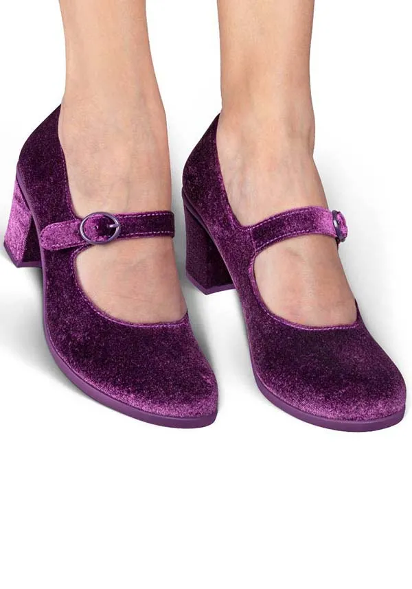 Plum Elixir | MID HEELS