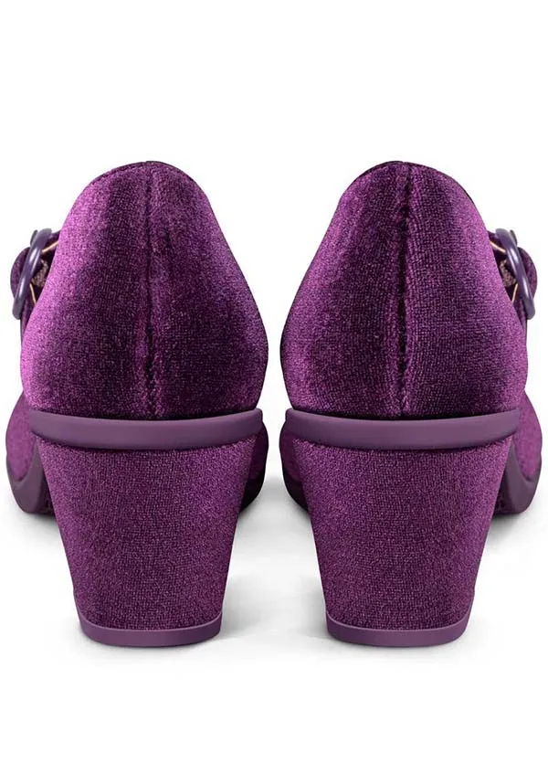 Plum Elixir | MID HEELS