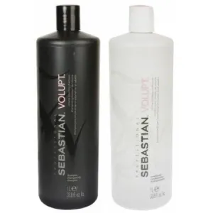 Sebastian Volupt Shampoo & Conditioner Duo 1000ml (with free pumps)