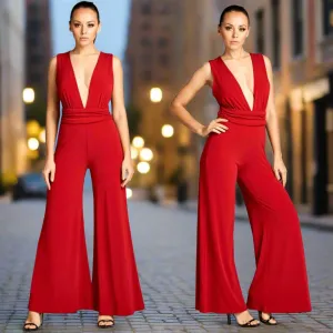 STELLA Red Jumpsuit