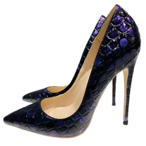 TEEK - Indigo Slither Pumps