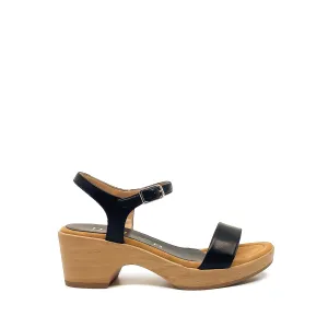 Unisa Irita Black Heeled Sandal