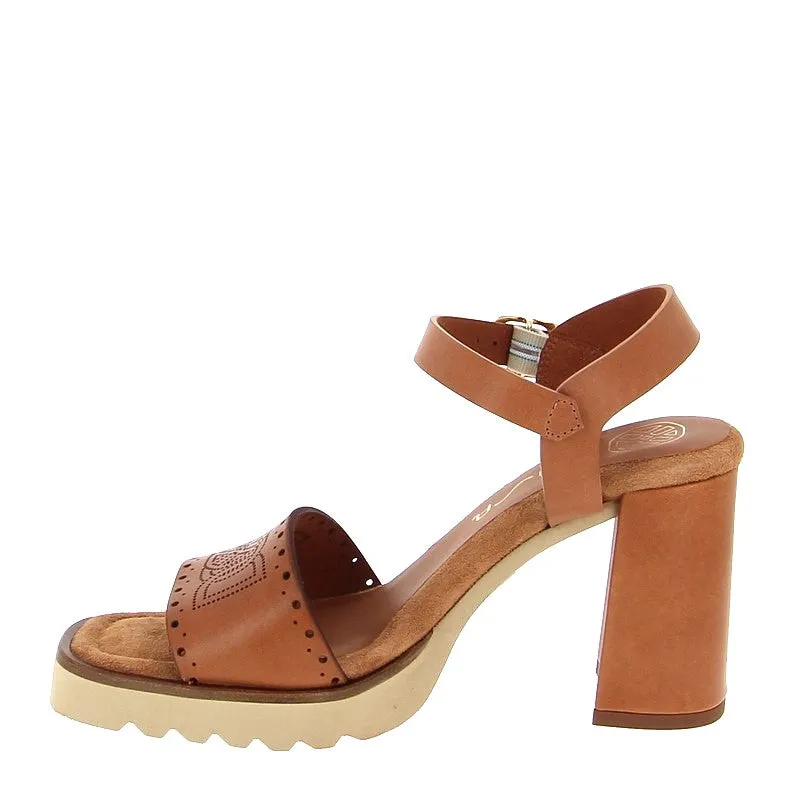 Unisa Sonar Tan Platform Heel