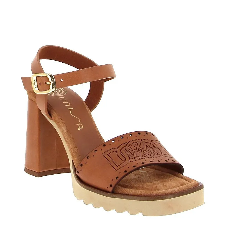 Unisa Sonar Tan Platform Heel