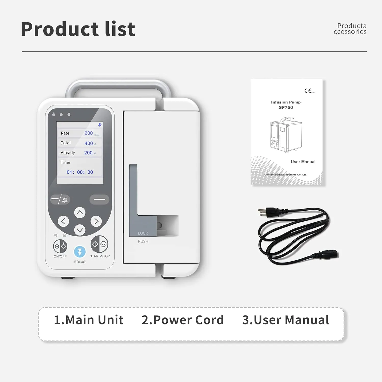 Veterinary Infusion Pump for Animal Use in Clinic Home Factory with High Accuracy and Comprehensive Alarm