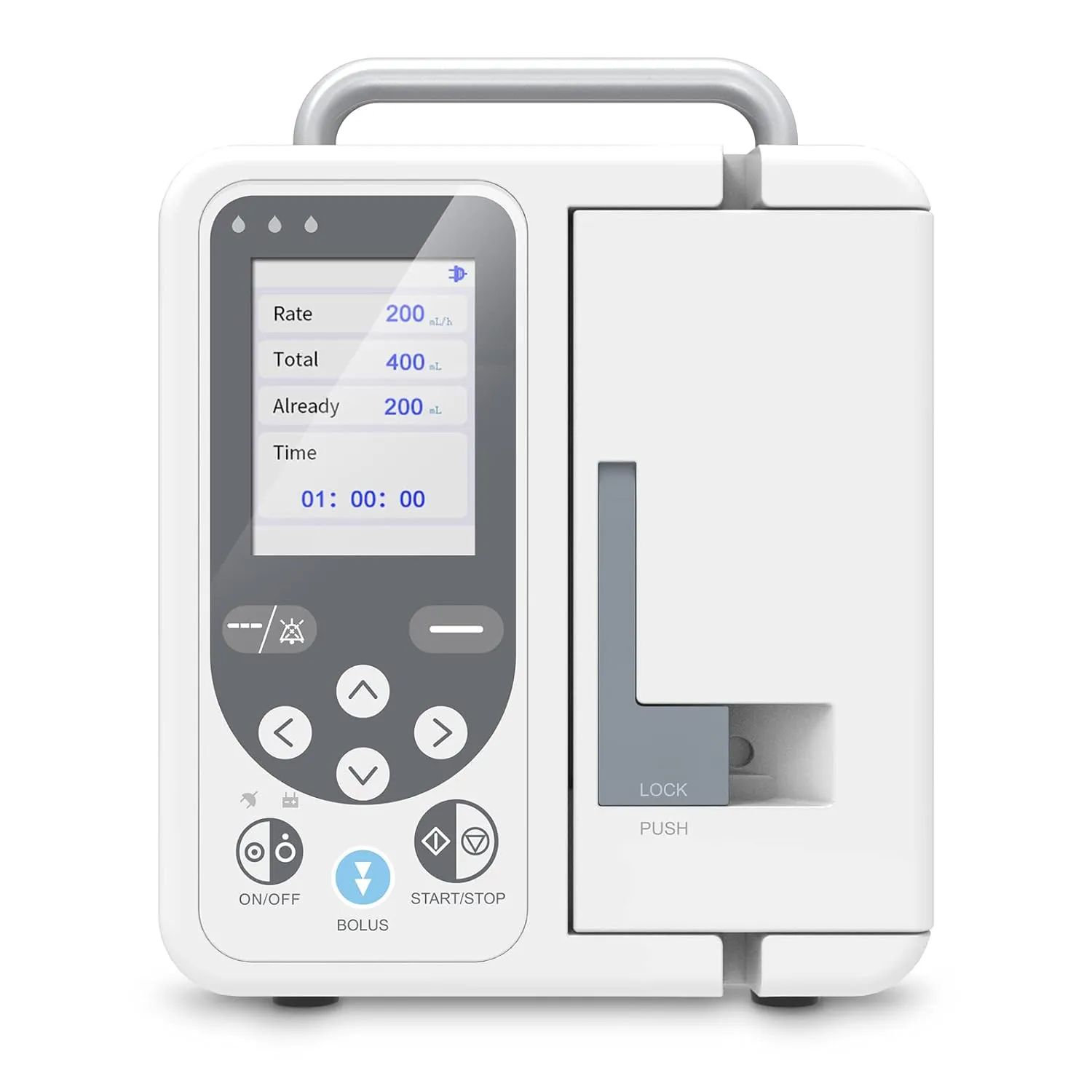 Veterinary Infusion Pump for Animal Use in Clinic Home Factory with High Accuracy and Comprehensive Alarm