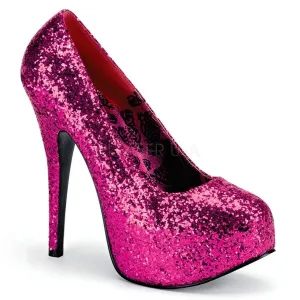 Wide Fit Glitter Platform Shoes