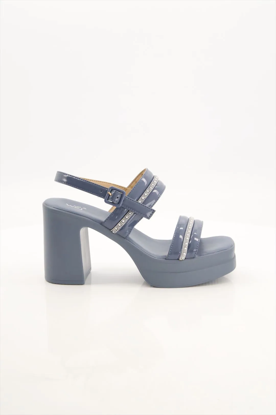 Women BLUE heels